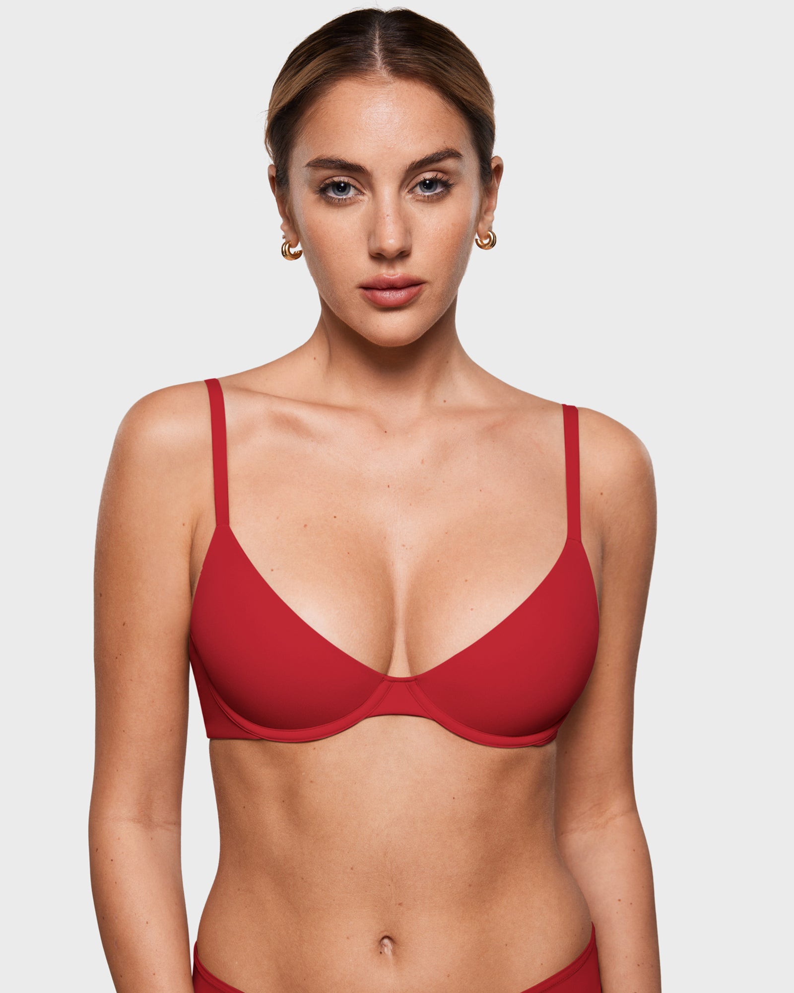 Women's Inbarely® Plus Balconette Bra Lipstick Red