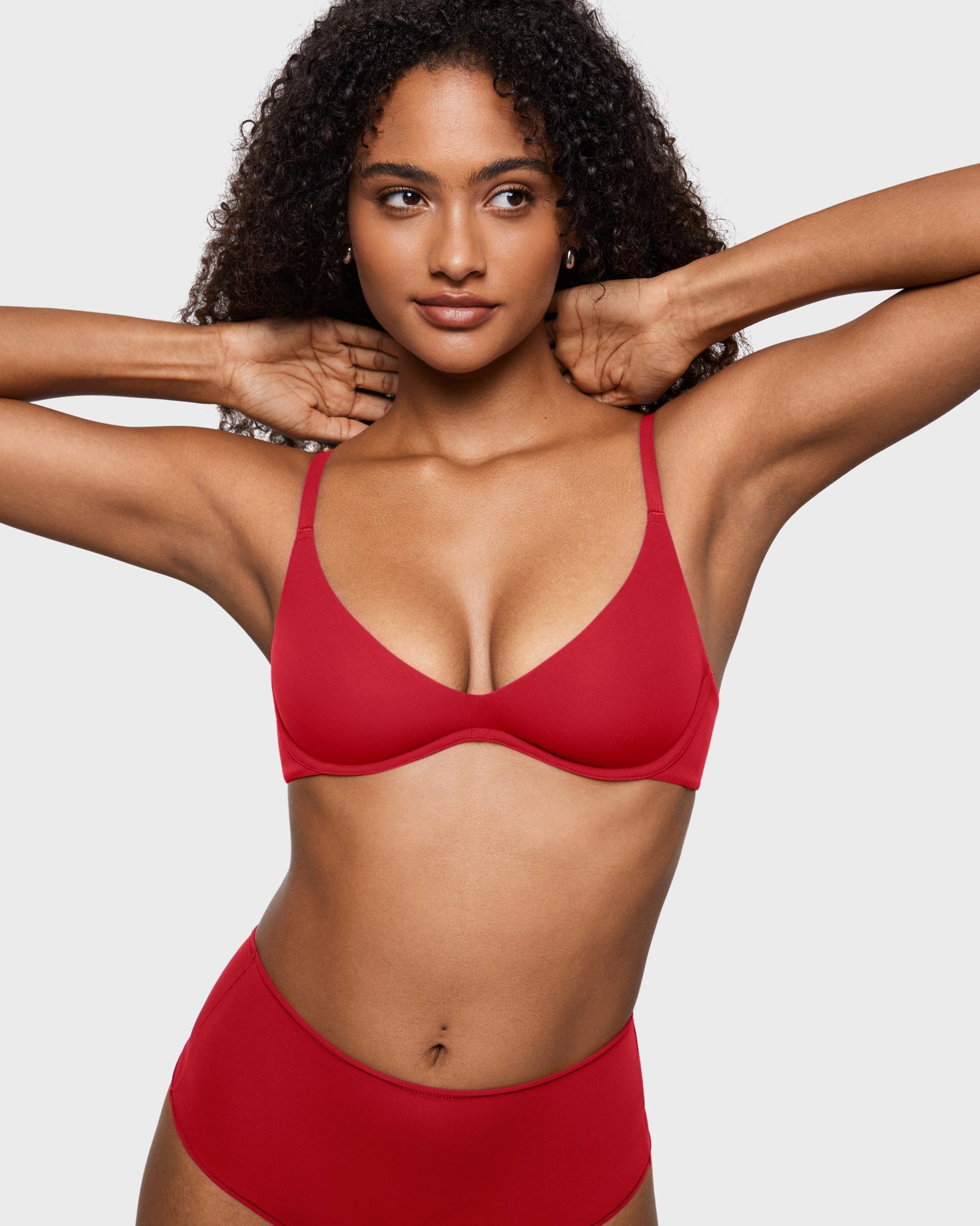 INLYRIC Women's Inbarely® Plus Plunge Bra Coconut White