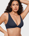 Women's Inbarely® Soft Deep V Triangle Bralette Hazelnut