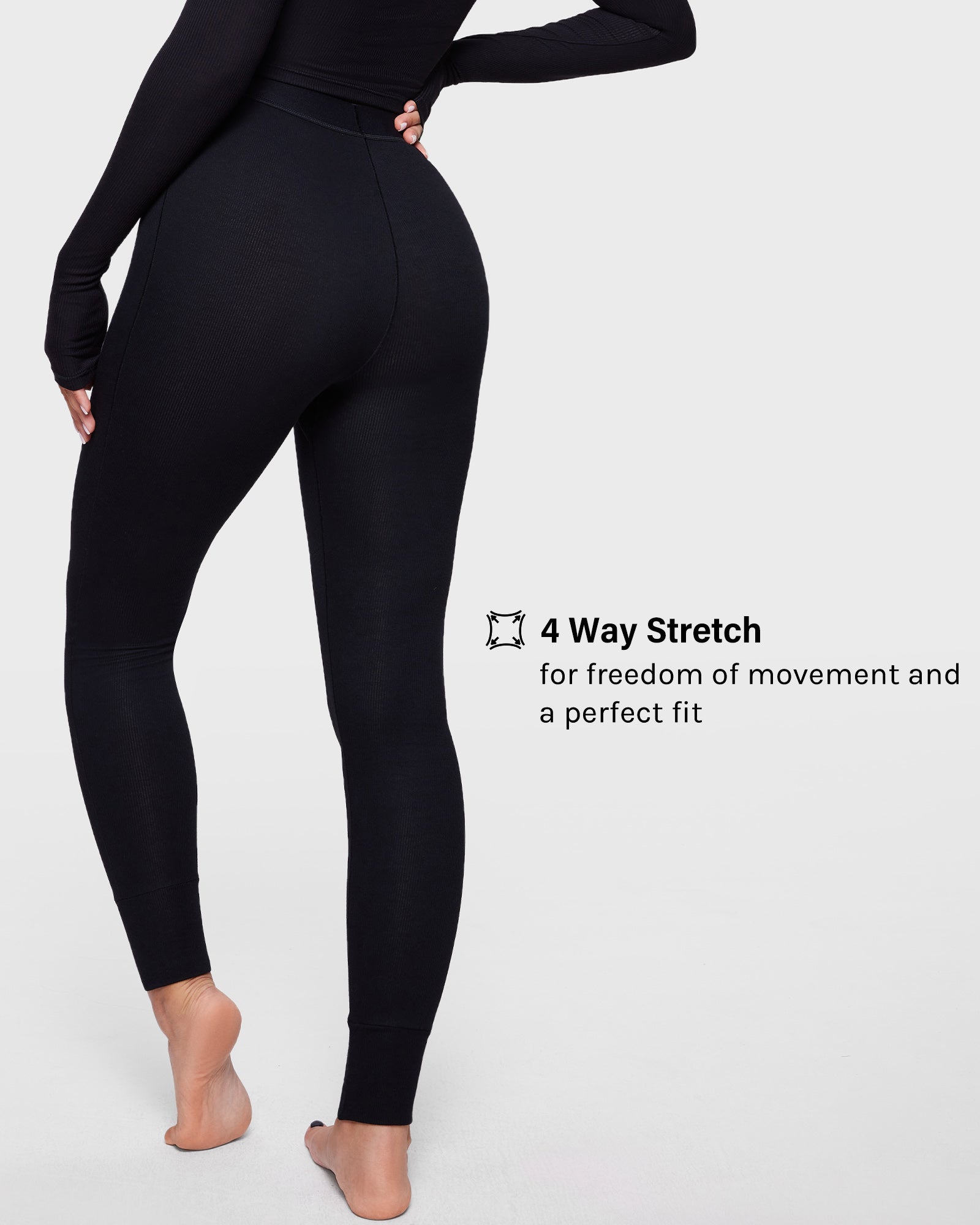 Cotton Rib High Waisted Legging – inlyric - Main Image